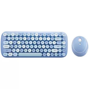 Klávesnica Wireless keyboard + mouse set MOFII Candy 2.4G (Blue)