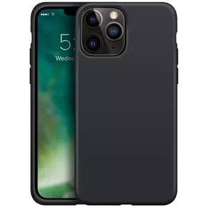Kryt XQISIT Silicone case Anti Bac for iPhone 13 Pro Black (47381)
