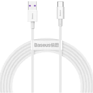 Kábel Baseus Superior Series Cable USB to USB-C, 66W, 2m (white) (6953156205529)