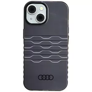 Kryt Audi IML MagSafe Case iPhone 15 6.1" black hardcase AU-IMLMIP15-A6/D3-BK (AU-IMLMIP15-A6/D3-BK)