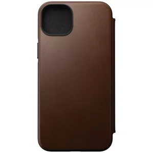 Púzdro Nomad Leather MagSafe Folio, brown - iPhone 14 Plus (NM01284185)