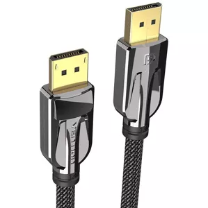 Kábel Display Port cable 2x Male, Vention HCABF 8K 60Hz, 1m (black)