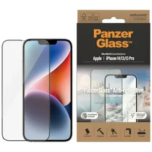 Ochranné sklo PanzerGlass Ultra-Wide Fit iPhone 14 / 13 Pro / 13 6,1" Screen Protection Anti-reflective Antibacterial Easy Aligner Included 2787 (2787)
