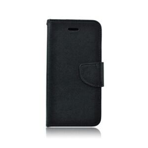 Puzdro Fancy Book Čierne – Huawei P10 Lite