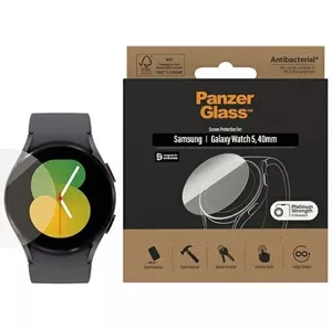 Ochranné sklo PanzerGlass Galaxy Watch Classic 5 40mm Screen Protection Antibacterial 3674 (3674)