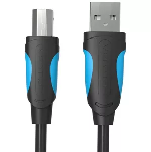 Kábel Vention Printer Cable USB 2.0 A to USB-B VAS-A16-B200 2m Black