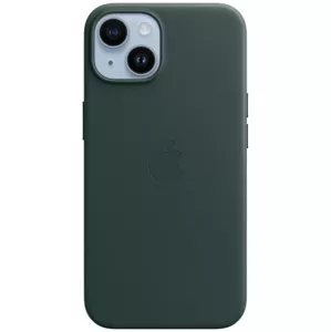 Kryt iPhone 14 Leather Case with MagSafe - Forest Green (MPP53ZM/A)