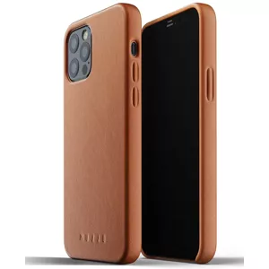 Kryt MUJJO Full Leather Case for iPhone 12 Pro - Tan (MUJJO-CL-007-TN)