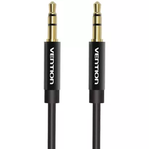 Kábel Vention Braided 3.5mm Audio Cable 1m BAGBF Black