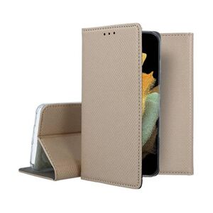 Knižkové puzdro Smart Case Book zlaté – Huawei P20 Lite