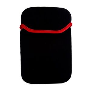 Neoprénové puzdro pre tablet 7" čierno-červené