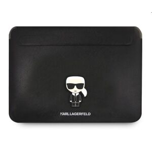Karl Lagerfeld Saffiano Ikonik Computer Sleeve 16", black 57983107441
