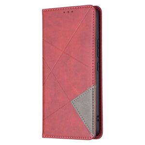 Knižkové puzdro Rhombus červené – Samsung Galaxy A53 5G