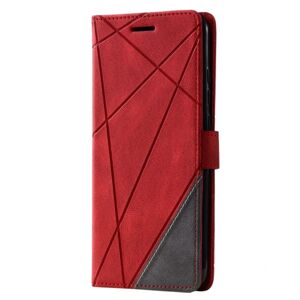 Knižkové puzdro Rhombus červené – Xiaomi Redmi A1 / A2