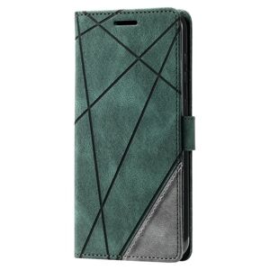 Knižkové puzdro Rhombus zelené – Samsung Galaxy S23