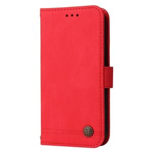 Knižkové puzdro Skin Feel case červené – Realme C67 4G