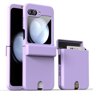 Kryt Style Card Case fialový – Samsung Galaxy Z Flip 5