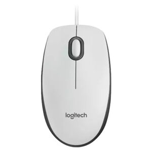Logitech M100 Cable Mouse, white 910-006764