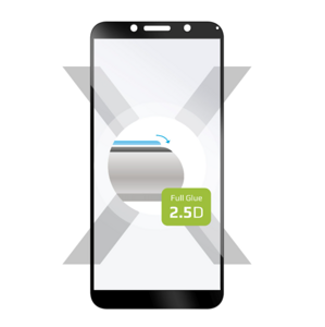 Tvrdené sklo na Motorola Moto E6 Play Fixed Full Cover čierne