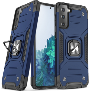 Odolné puzdro na Samsung Galaxy A22 A226 5G Ring Armor Rugged modré