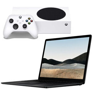 Microsoft Surface Laptop 4 13,5" 8512GB i5, čierny + Xbox Series S + Xbox Ultimate Game Pass 1 mesačné predplatné 5BT-00069