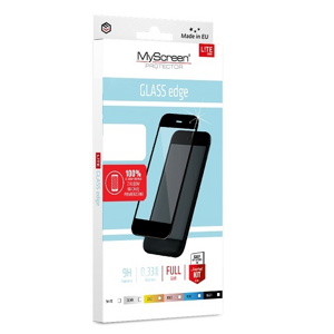 Tvrdené sklo My Screen Lite 9H Full Glue pre Motorola Moto E6 Play celotvárové čierne