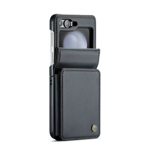 Multifunkčné peňaženkové puzdro CaseMe Business case čierne – Samsung Galaxy Z Flip 5