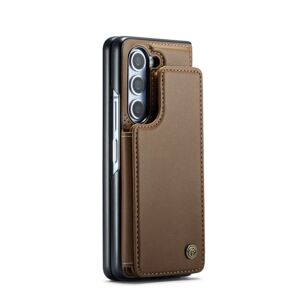 Multifunkčné peňaženkové puzdro CaseMe Business case hnedé – Samsung Galaxy Z Fold 5