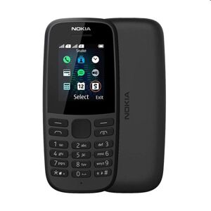 Nokia 105 Dual Sim 2019, black 16KIGB01A04