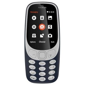 Nokia 3310 Dual SIM 2017, modrý A00028108