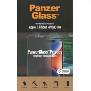 Ochranné sklo PanzerGlass UWF Privacy AB pre Apple iPhone 1413 Pro13, čierne P2771