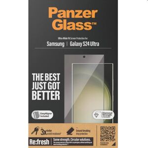Ochranné sklo PanzerGlass Re:fresh UWF s aplikátorom pre Samsung Galaxy S24 Ultra, čierne 7352
