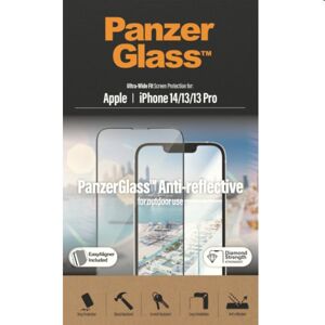 Ochranné sklo PanzerGlass UWF Anti-Reflective AB pre Apple iPhone 14, 13, 13 Pro, čierna 2787