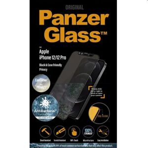 Ochranné temperované sklo PanzerGlass CamSlider AB s privátnym filtrom pre Apple iPhone 1212 Pro, čierne P2714