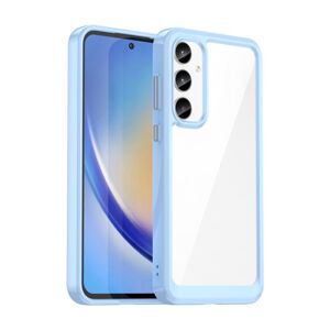 Ochranný kryt Colorful Acrylic case modrý – Samsung Galaxy A35 5G