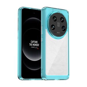 Ochranný kryt Colorful Acrylic case transparentno-modrý – Xiaomi 14 Ultra