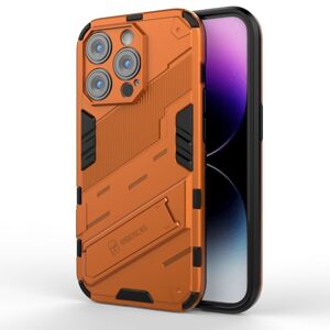 Odolný Kryt Punk armor case oranžový – Apple iPhone 14 Pro Max