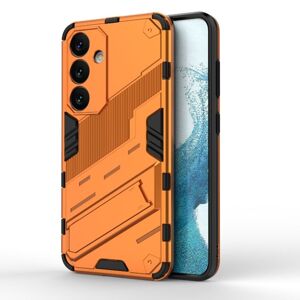 Odolný Kryt Punk armor case oranžový – Samsung Galaxy S24