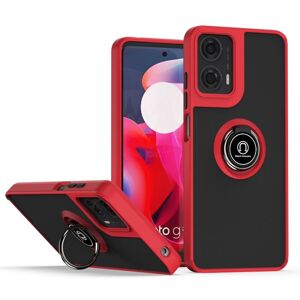 Odolný kryt Shadow Ring case červený – Motorola Moto G04 / G24