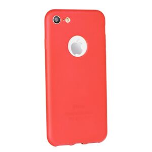 Pružný plastový kryt Jelly Case Flash matný červený – Xiaomi Mi 8