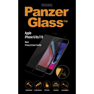 Tvrdené sklo na Apple iPhone SE 2020/8/7/6s/6 PanzerGlass Privacy Case Friendly čierne
