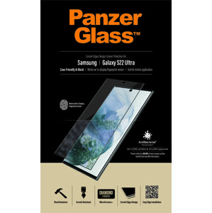 Tvrdené sklo na Samsung Galaxy S22 Ultra 5G PanzerGlass Case Friendly čierne