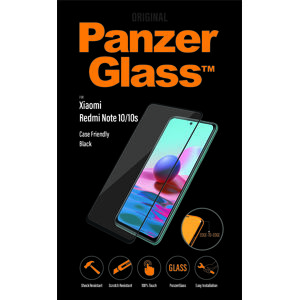 Tvrdené sklo na Xiaomi Redmi Note 10/10S PanzerGlass Case Friendly čierna