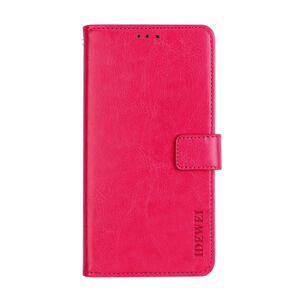 20421
IDEWEI Peňaženkový kryt Doogee X90 ružový