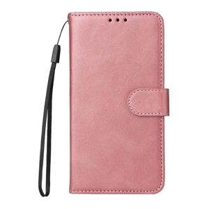 Peňaženkové puzdro Classic Leather case ružové – Oppo Reno11 F 5G