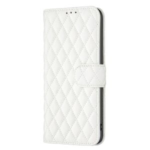 Peňaženkové puzdro Diamond Skin case biele – Motorola Moto G24