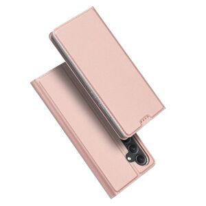 Peňaženkové puzdro Dux Ducis Skin Pro ružové – Samsung Galaxy S24+