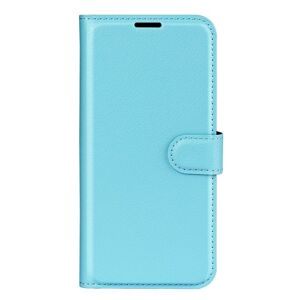 Peňaženkové puzdro Litchi modré – OnePlus 10 Pro
