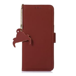 Peňaženkové puzdro RFID Leather case hnedé – Xiaomi 13 Pro