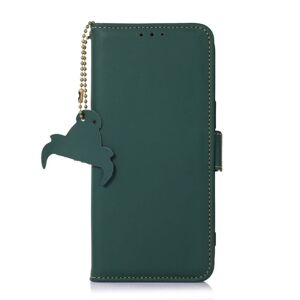 Peňaženkové puzdro RFID Leather case zelené – Xiaomi 13 Pro